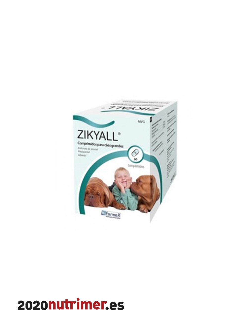 ZIKYALL XL 60 comp| Antiparasitarios