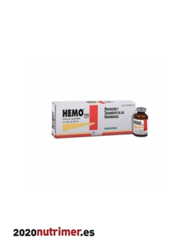 HEMO 125 5 X 20 ML. SOL. I.| Antihermorrágico