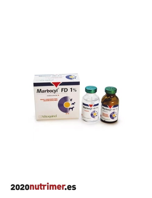 MARBOCYL FD 1% INY 20 ML| Antibiótico