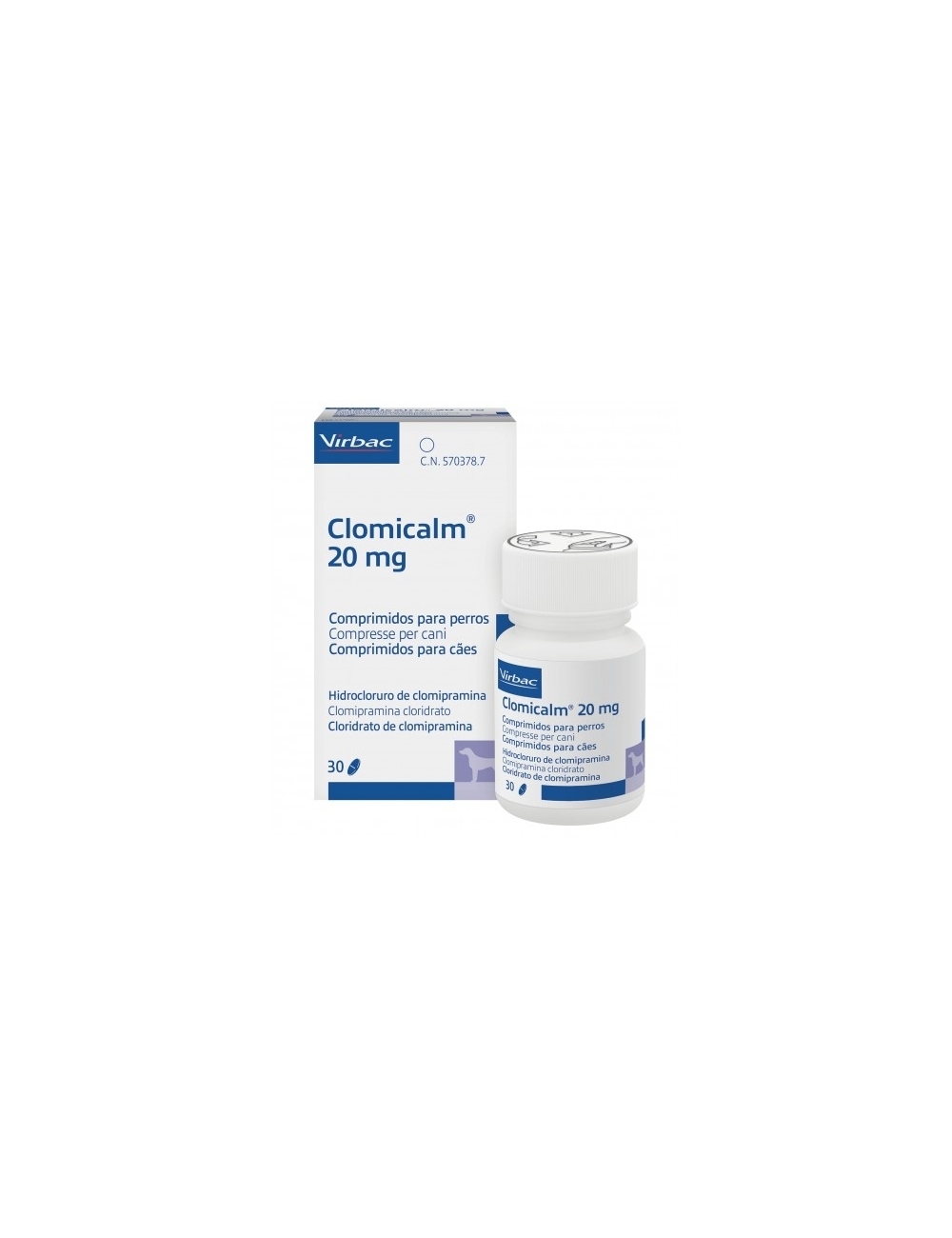 CLOMICALM 20 MG 30 COMP| Otros medicamentos