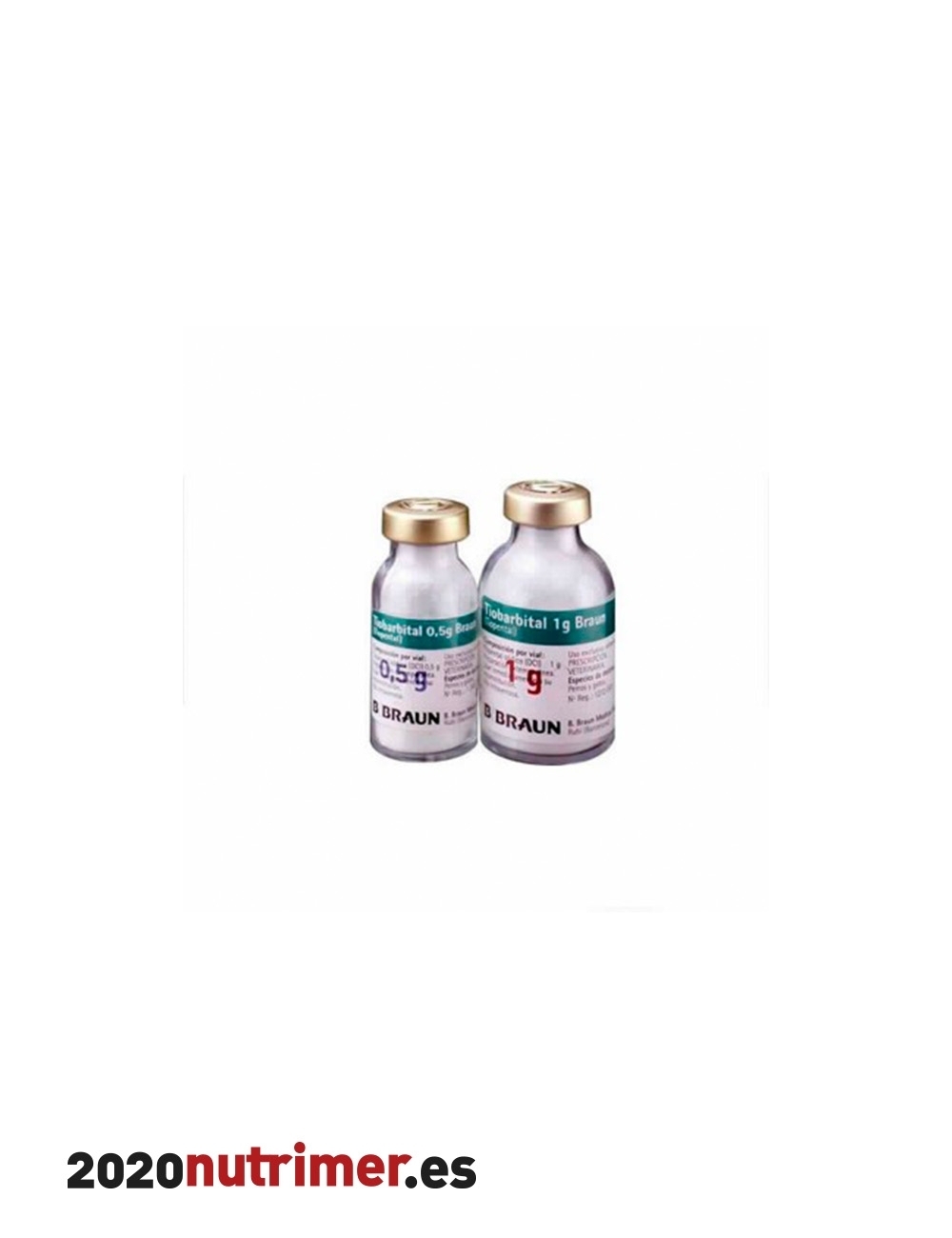 TIOBARBITAL 1 GR 20 ML 50 VIALES| Anestésicos