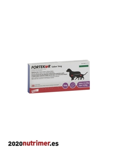 FORTEKOR SABOR 5MG 28 comp| Otros medicamentos