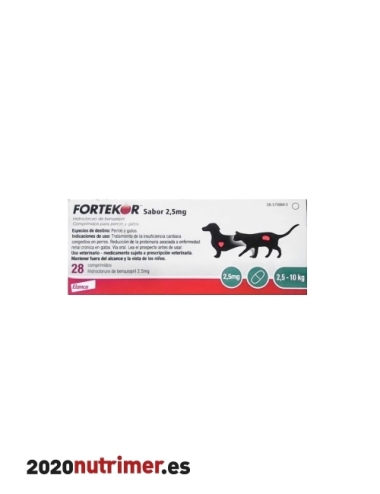 FORTEKOR SABOR 25 MG 28 comp| Otros medicamentos