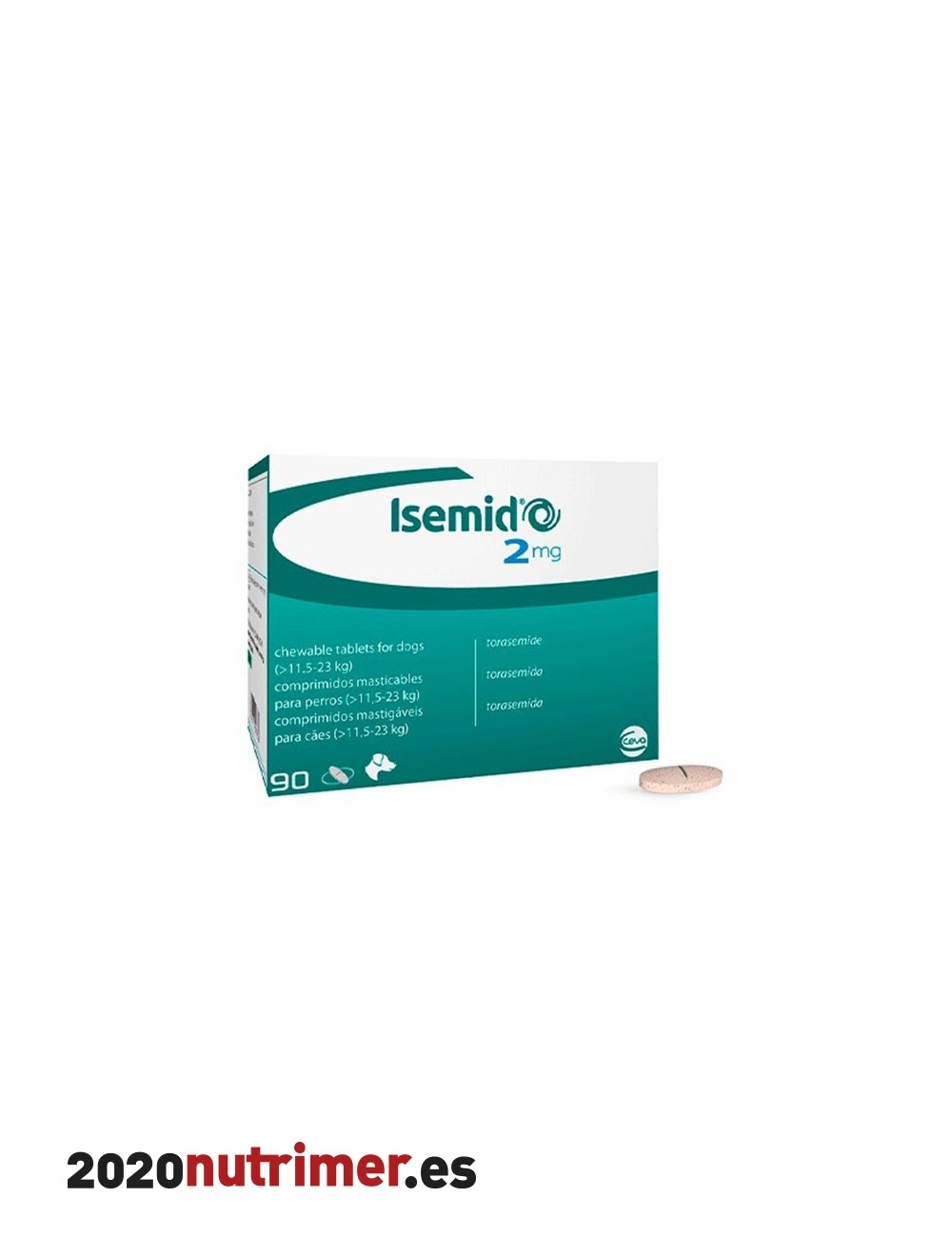 ISEMID 2MG 90 COM| Otros medicamentos