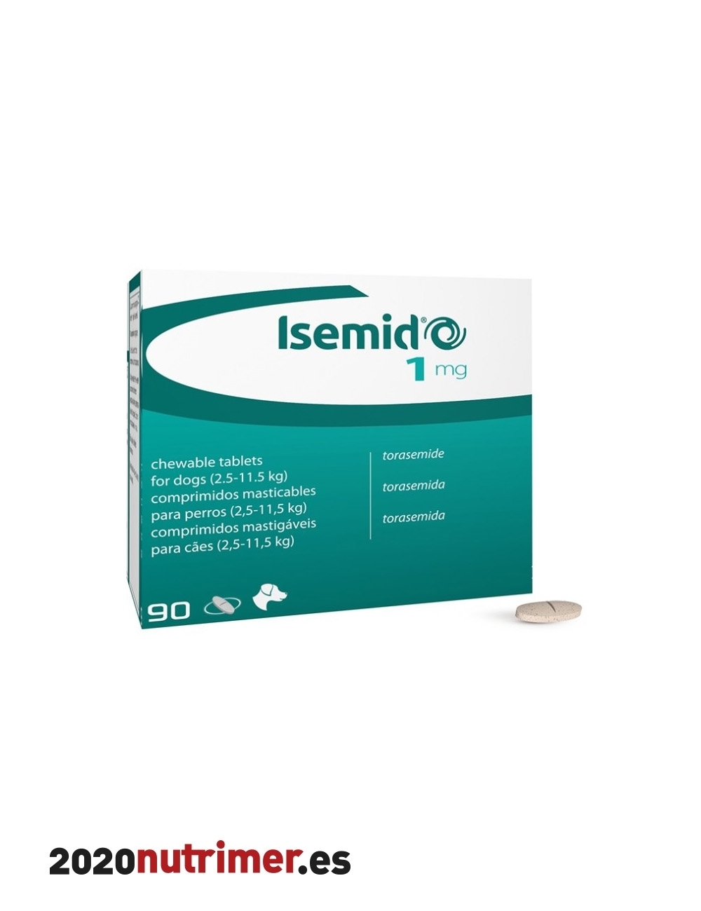 ISEMID 1MG 90 COM| Otros medicamentos