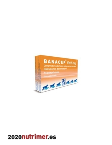 BANACEP vet 5 mg 14 comp| Otros medicamentos