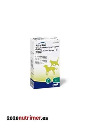 ATOPICA 100MG ORAL GATOSPERROS 5ML| Dermatologico