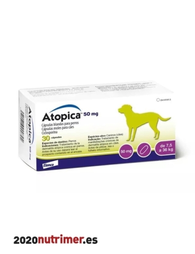 ATÓPICA 50 MG 30 caps| Dermatologico