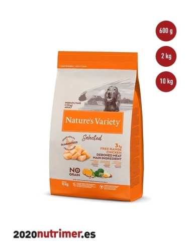 Select Medium Adult Chicken | Alimentación Perro | Nature's Variety