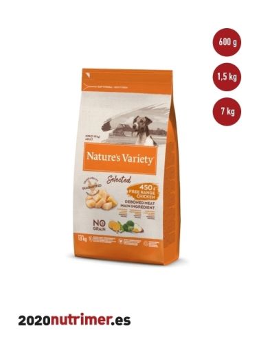 Select Mini Adult Chicken | Alimentación Perro | Nature's Variety