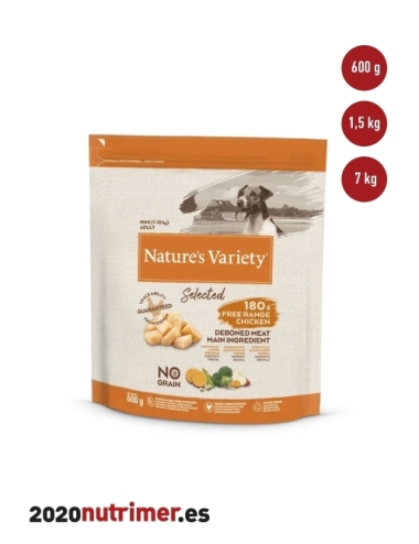 Select Mini Adult Chicken | Alimentación Perro | Nature's Variety