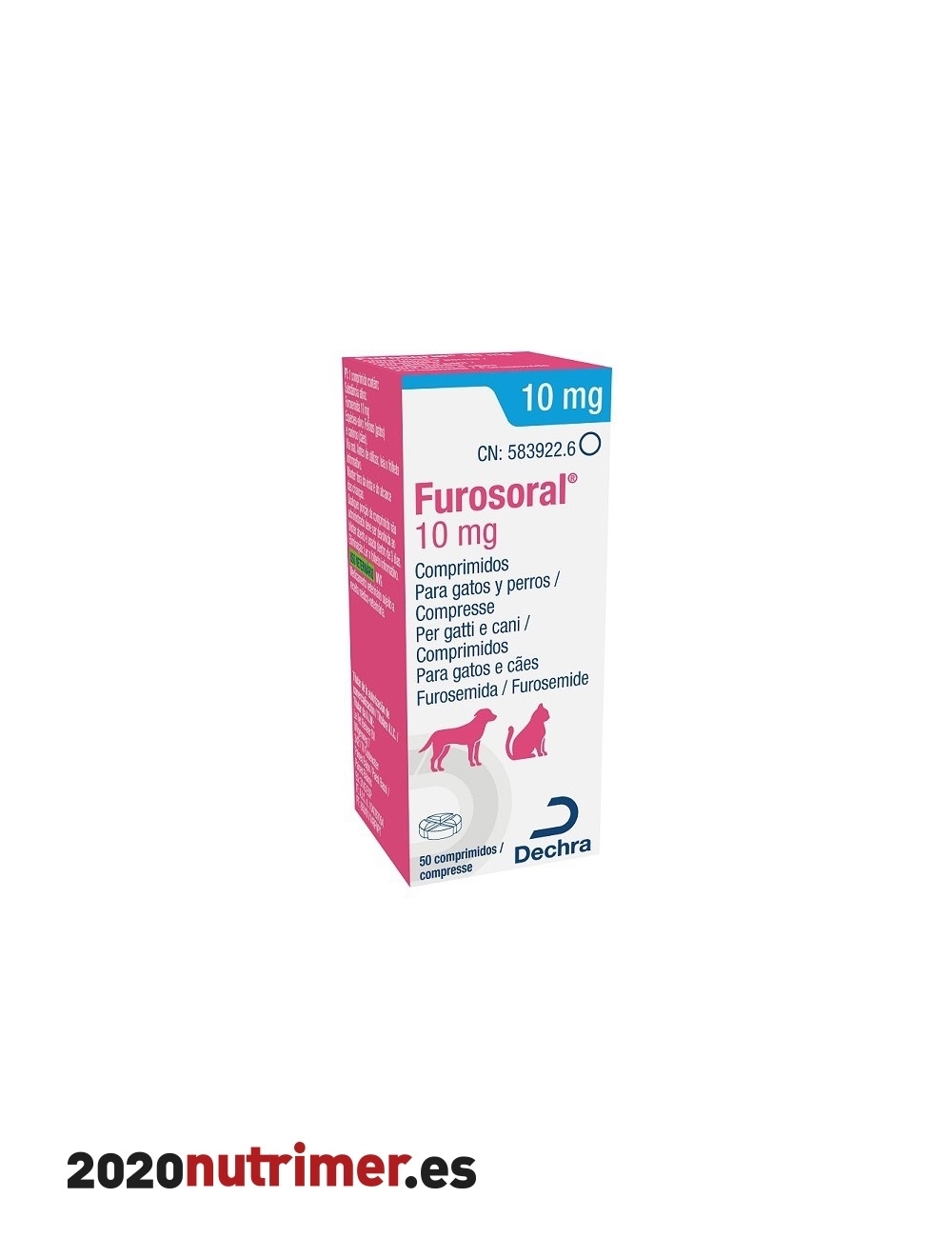 FUROSORAL 10 MG 50 COMP| Otros medicamentos