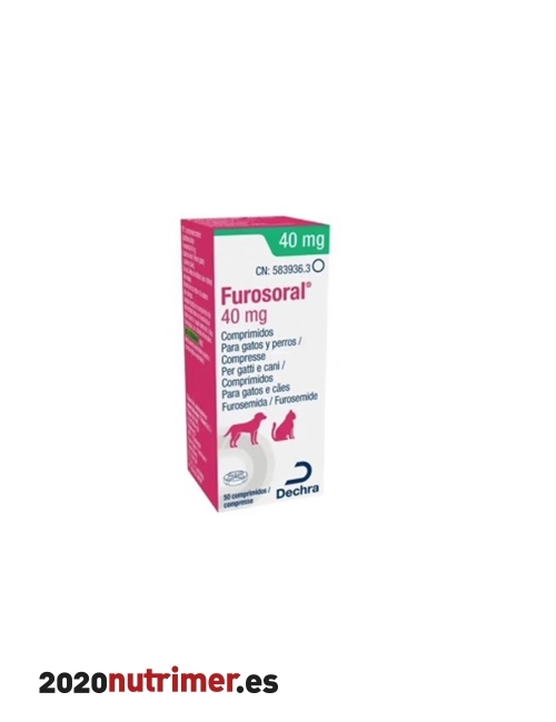 FUROSORAL 40 MG 50 COMP| Otros medicamentos