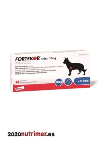 FORTEKOR SABOR 20MG 14 comp| Otros medicamentos