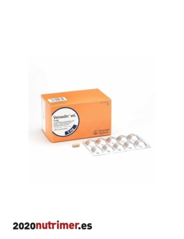 VETMEDIN Vet 5 Mg 100 Comp Plt| Otros medicamentos