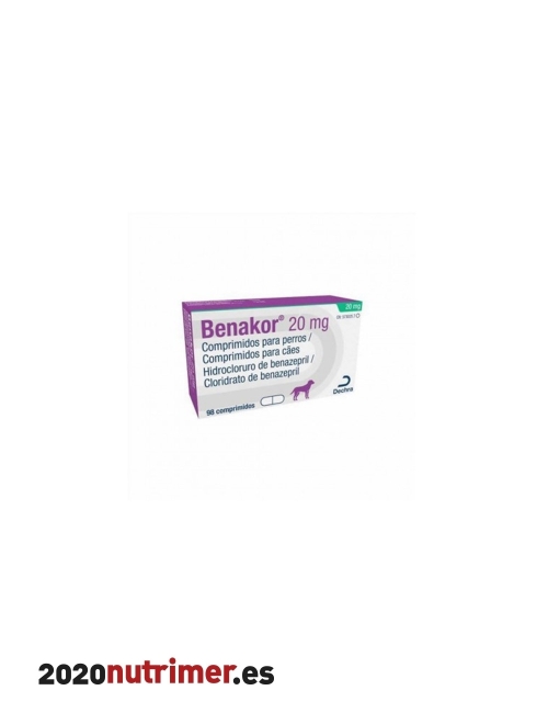 BENAKOR 20Mg PERROS 98 Comp| Otros medicamentos