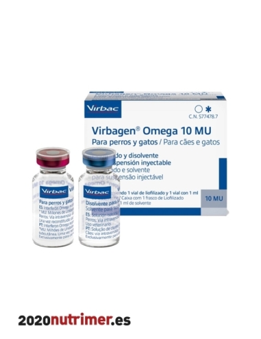 VIRBAGEN OMEGA 10 MU x 1 Vial| Otros medicamentos