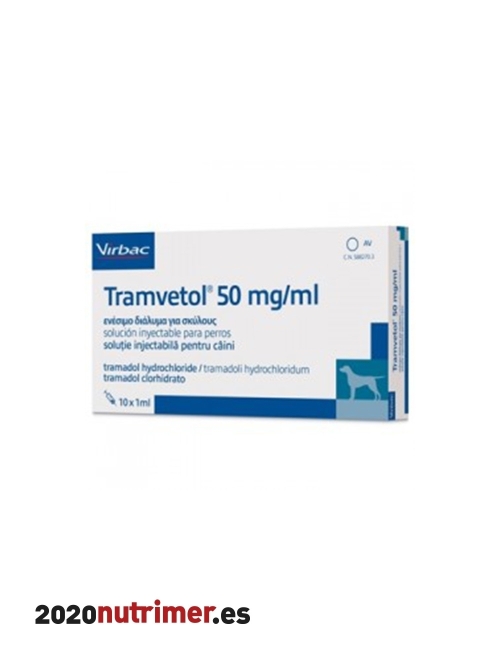 TRAMVETOL 50MGML INY| Otros medicamentos