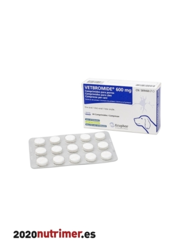 VETBROMIDE 600mg 60 Comp| Neurológicos