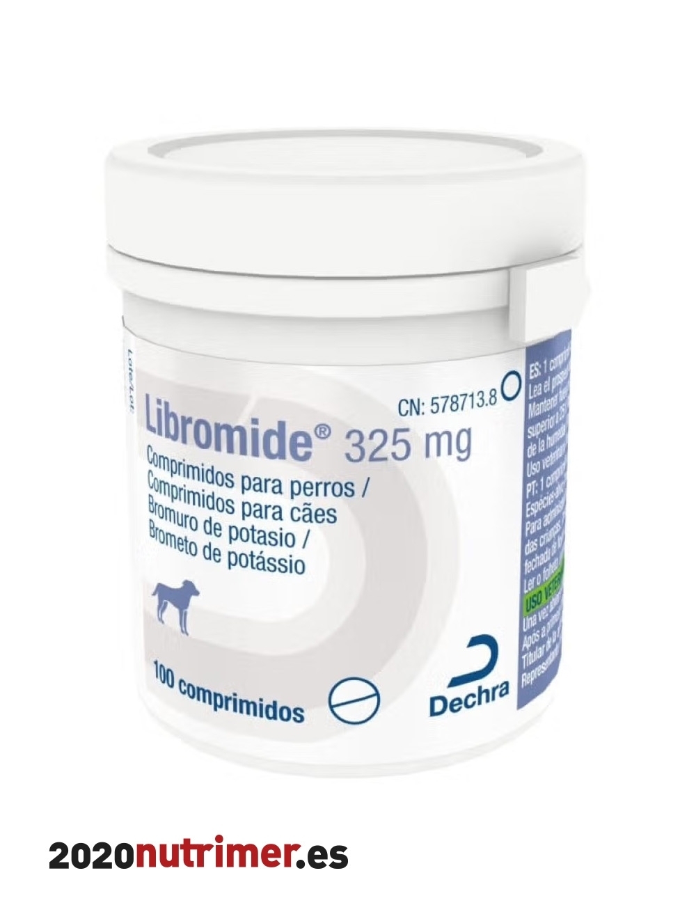 LIBROMIDE 325 Mg 100 Comp| Neurológicos