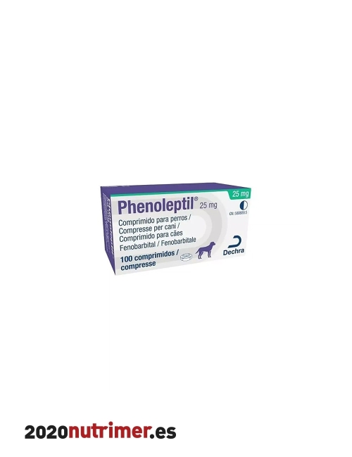 PHENOLEPTIL 25 Mg 100 Comp| Neurológicos