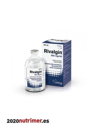 RIVALGIN 500 mg 100 ml| Anestésicos