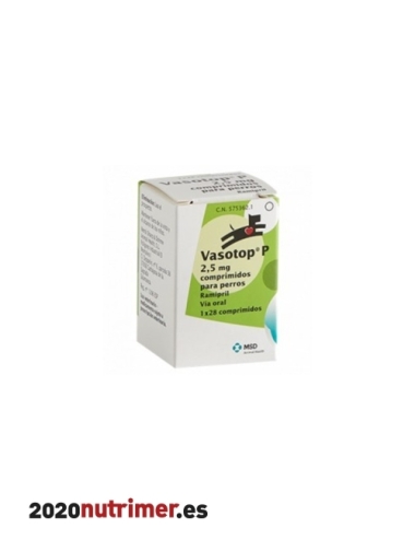 VASOTOP 25 Mg 28 comp| Anestésicos