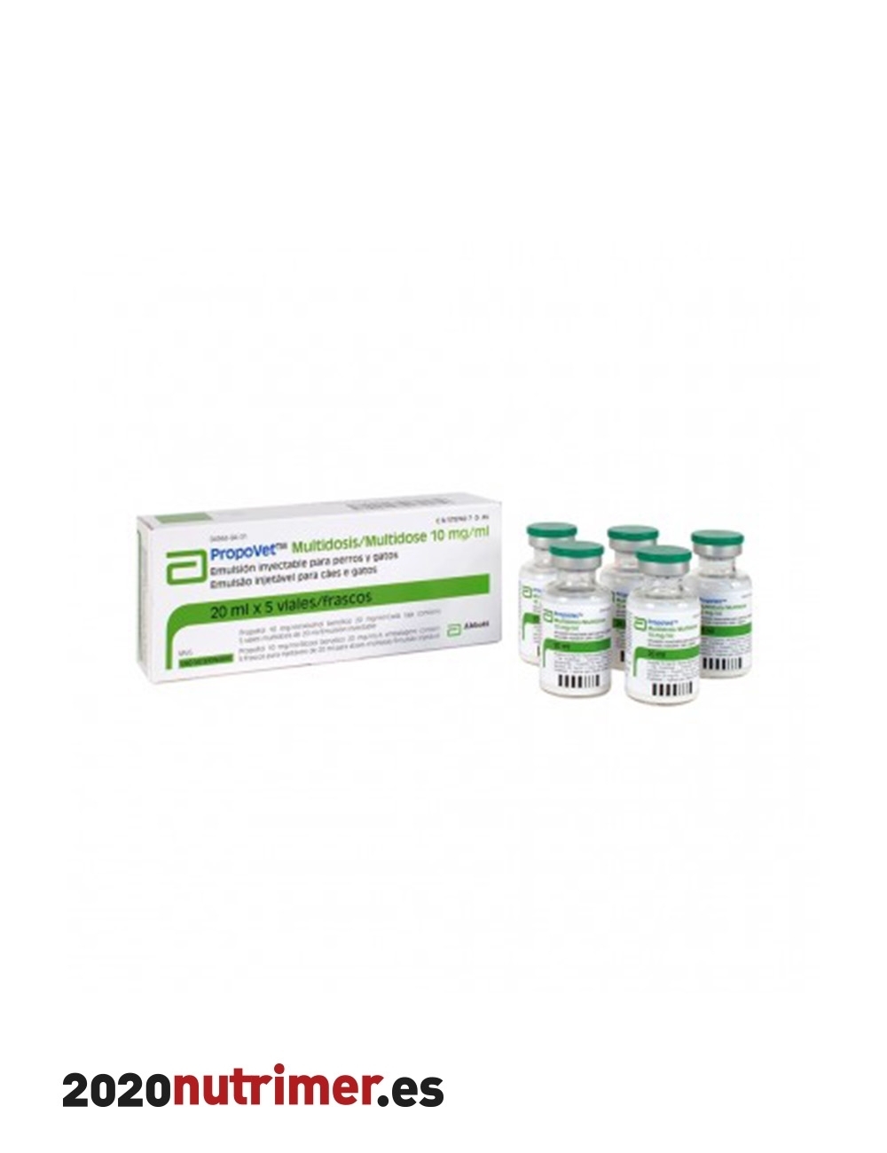 PROPOVET 5 Vial x 20 ml| Anestésicos