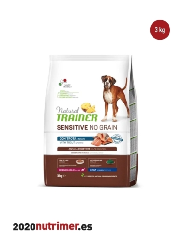 Sensitive No Grain | Alimentación Perro | Natural Trainer