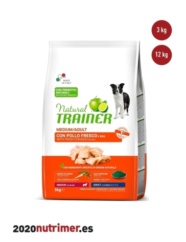 Medium Adult Pollo | Alimentación Perro | Natural Trainer