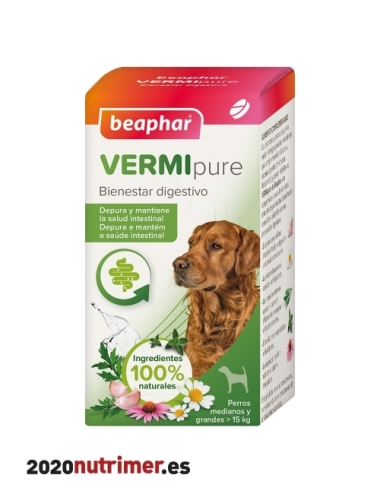 BEAPHAR ANTIPARASITARIO NATURAL perro grande 50 comp |  Antiparasitarios