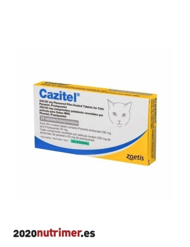 CAZITEL GATOS 24 COMP |  Antiparasitarios