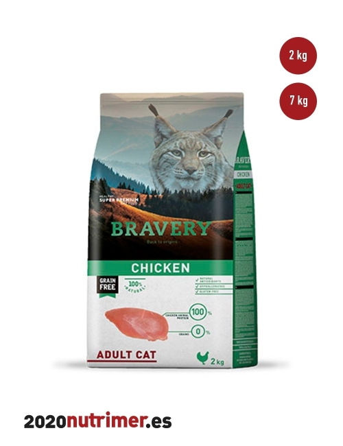 Chicken Adult | Alimentación Gato | Bravery