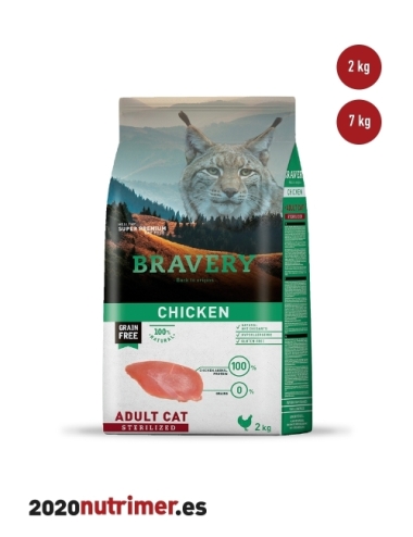 Chicken Adult Sterilized | Alimentación Gato | Bravery