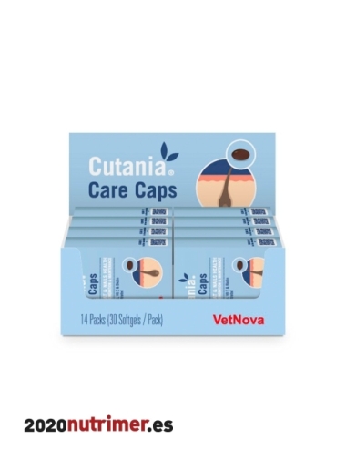 CUTANIA Care Caps 420Softgels Display |  Dermatologia