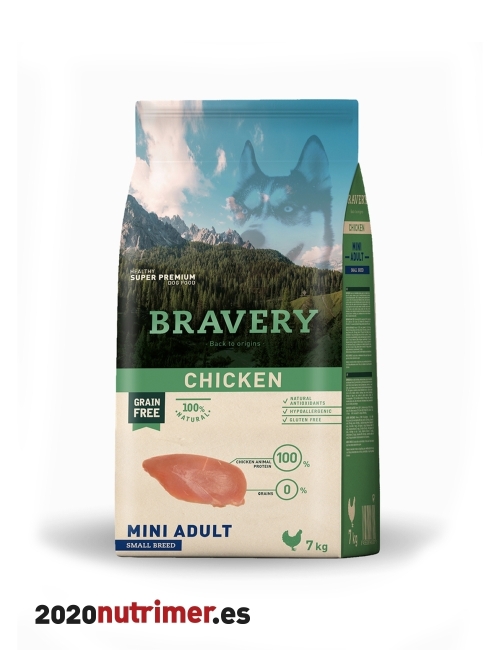 CHICKEN MINI ADULT | Alimentación Perro | Bravery