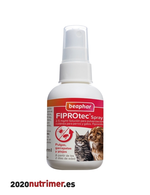 FIPROTEC SPRAY PERROGATOS 100 ML |  Antiparasitarios