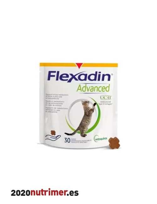 FLEXADIN ADVANCE UCII 30 CHEWS GATOS |  Otros medicamentos