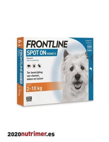 FRONT LINE SPOT ON Perros 1-10Kg 6 pip |  Antiparasitarios