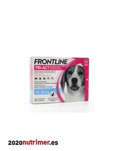 FRONTLINE TRI-ACT 10-20KG 6 PIP |  Antiparasitarios