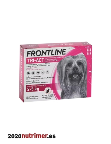 FRONTLINE TRI-ACT 2-5KG 6 PIP |  Antiparasitarios