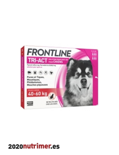 FRONTLINE TRI-ACT 40-60KG 6 PIP |  Antiparasitarios