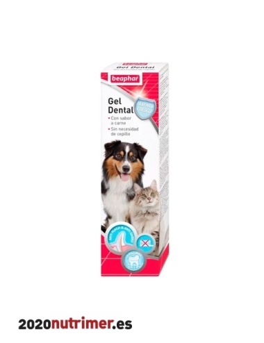 GEL DENTAL PERRO Y GATO 100 GR |  Higiene dental