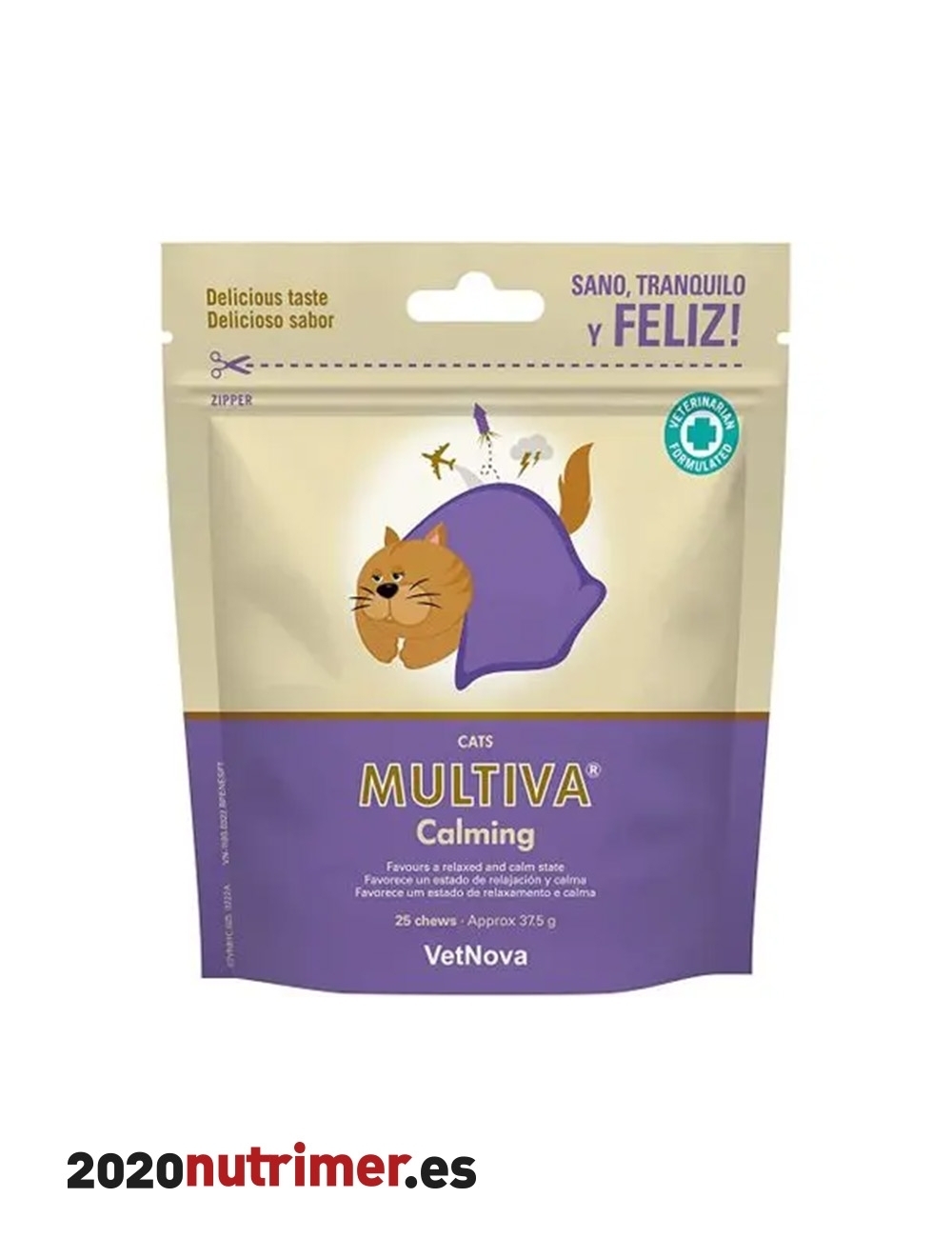 MULTIVA Calming gato-perro 21 Premios |  Neurologicos