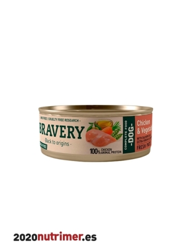 Bravery Chicken & Vegetables | Comida Húmeda | Bravery Dog | Nutrimer