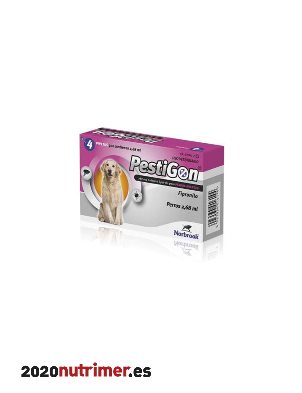 PESTIGON Spot On Perros 20-40 Kg 4 Pip |  Antiparasitarios