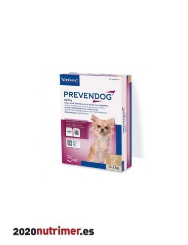 PREVENDOG 35 cm 2 COLLARES |  Antiparasitarios