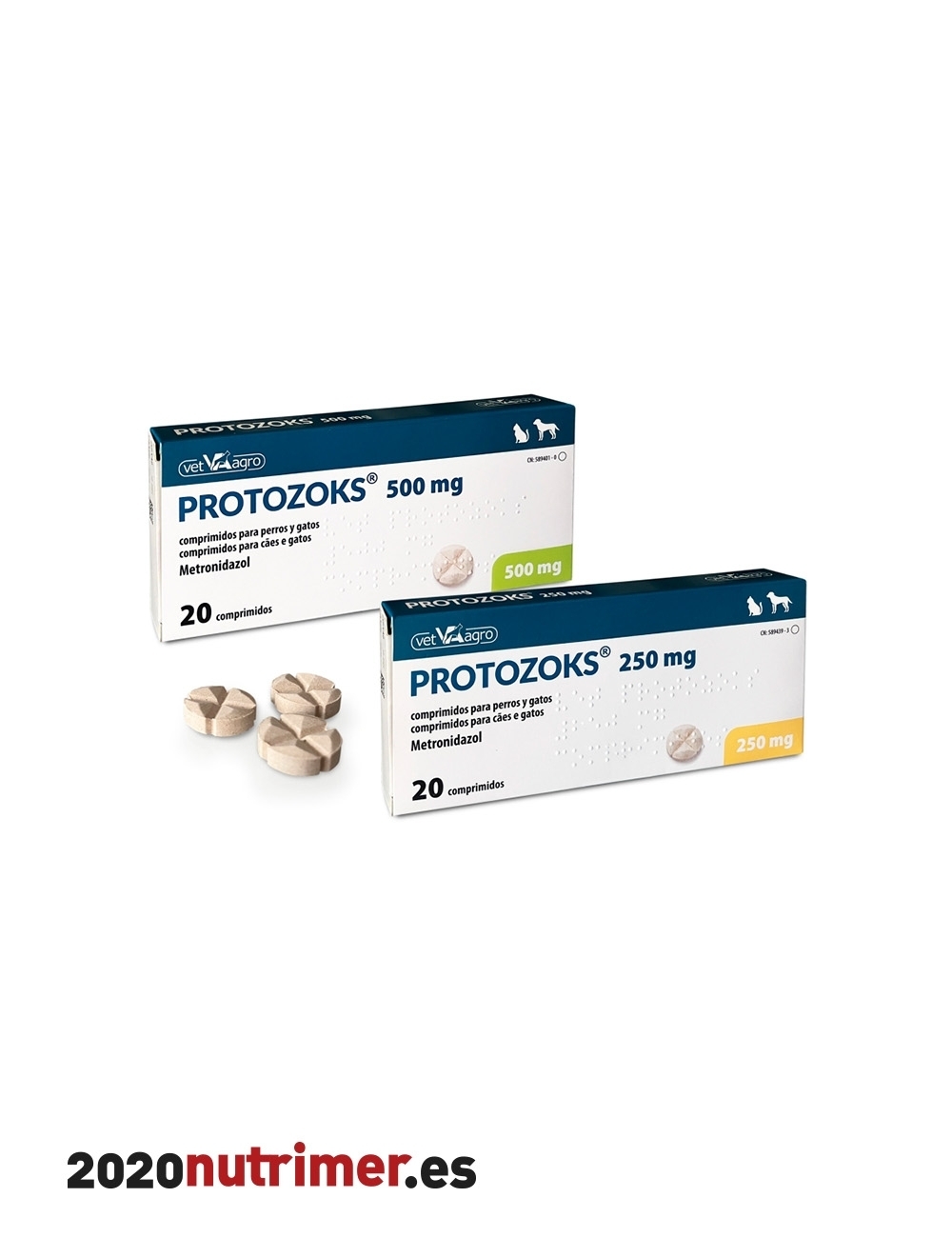 PROTOZOKS 250MG |  Antibiotico