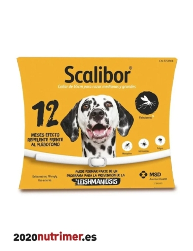 SCALIBOR 65cm collar |  Antiparasitarios