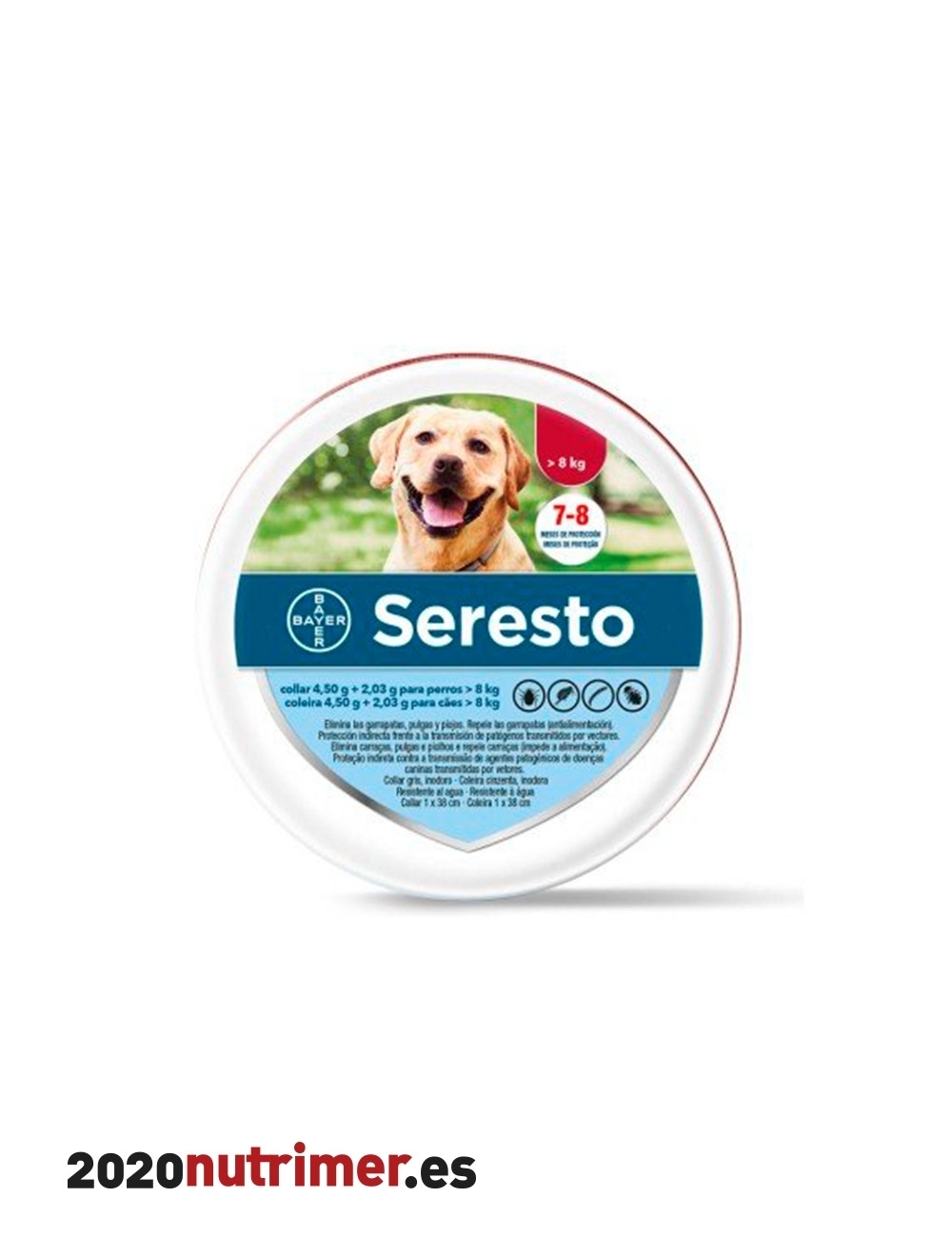 SERESTO 45g203g PERRO 8Kg |  Antiparasitarios